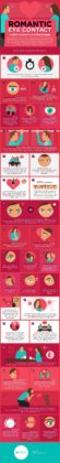 Educational Infographic Romantic Eye Contact The Most Flirtatious