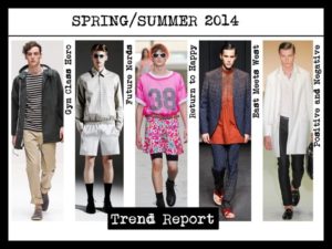 Fashion infographic : Mens Spring Summer 2014 Fashion Trend Report ...