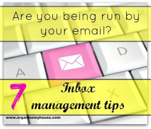 Management : Top 7 Inbox Management Tips To Avoid Being Run By Your ...