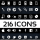 224 VECTOR ICONS SET - GraphicRiver Item for Sale