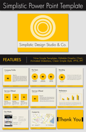 Discover : Simplistic Power Point Presentation Template ...