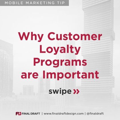 Business Infographic : "A Few Takeaways As From Our Latest Blog Post On Why Customer Loyalty ...