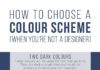 Business infographic : How to Choose a Colour Scheme (When You’re not a Designer