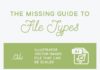 Business infographic : Different file types serve various purposes, each with its own advantages and di…