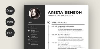 Business infographic : Clean Cv-Resume by Estartshop on Creative Market