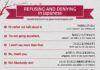 Educational infographic : Infographic: Japanese Phrases for Refusing and Denying