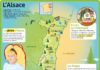 Educational infographic : Fiche exposés : L'Alsace
