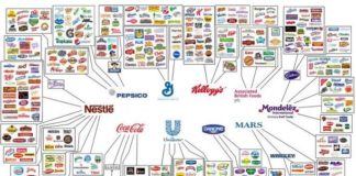 Food infographic – See How Only Ten Companies Own All the World’s Food Brands In This Telling Infographic