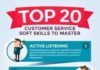 Management : Top 20 Customer Service Soft Skills to Master (Infographic): www.providesuppor…..