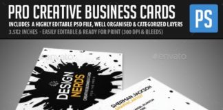 Business infographic : Business infographic : Creative Graphic Designer Business Card Template PSD. Download here: graphicrive…