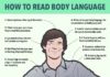 Educational infographic : Educational infographic : 10 proven tactics for reading people’s body language