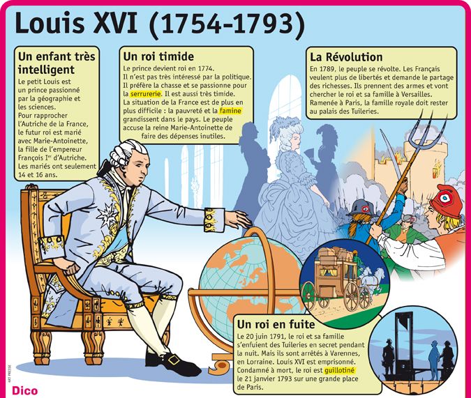 Science infographic Fiche exposés Louis XVI Plus InfographicNow