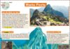 Science infographic – Machu Picchu