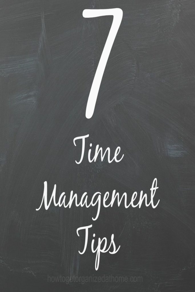 Management : 7 time management tips that will save you time