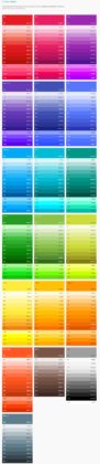 Psychology : Google's 2014 Color Palette for Material Design #google #