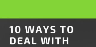 Psychology : 10 Tricks to Deal with Stress Infographic