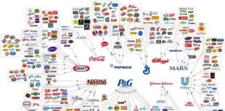 Food infographic – “Food” Brands – who owns the “food” we eat? This is a great chart of all the th…