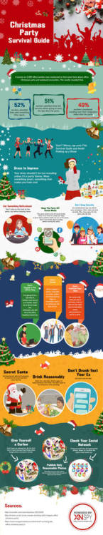 Christmas Party Survival Guide via @... - InfographicNow.com | Your ...