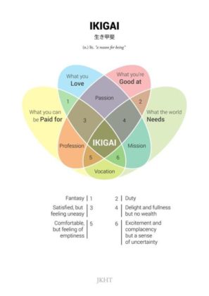 Ikigai - now very complete via @ http://www.liveinfographic.com ...