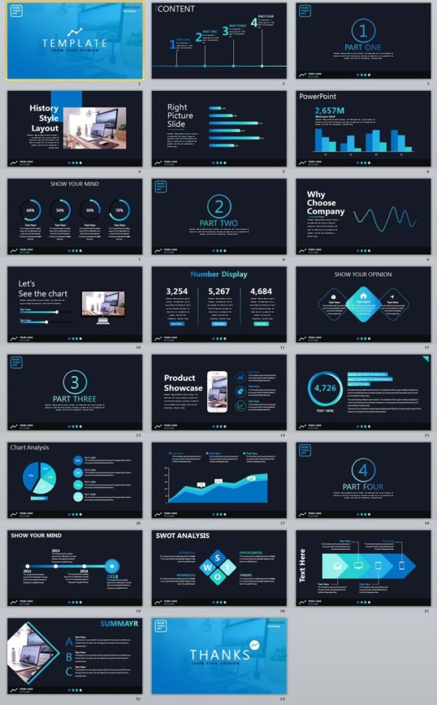 Business infographic : 23+ Best Creative SWOT Charts PowerPoint ...