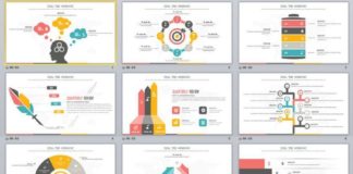 Business infographic : 25+ multicolor infographic PowerPoint Template