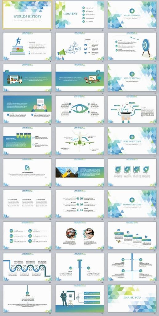 Business infographic : 30 Fresh Report PowerPoint Template ...