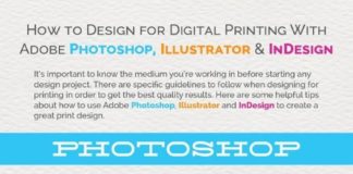 Business infographic : How to Design for Digital Printing with Adobe Photoshop, Illustrator & InDesign