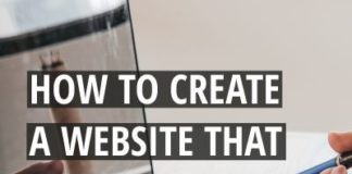 Business infographic : How to create a website that reflects your brand