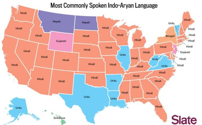 Educational infographic : Indo-Aryan languages. For the purposes of ...