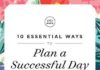 Management : 10 Essential Ways to Plan a Successful Day