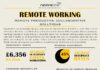 Management : Remote Working Infographic