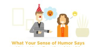 Psychology : “What Your Sense of Humor Says About Your Emotional Health” infographic from Hap…