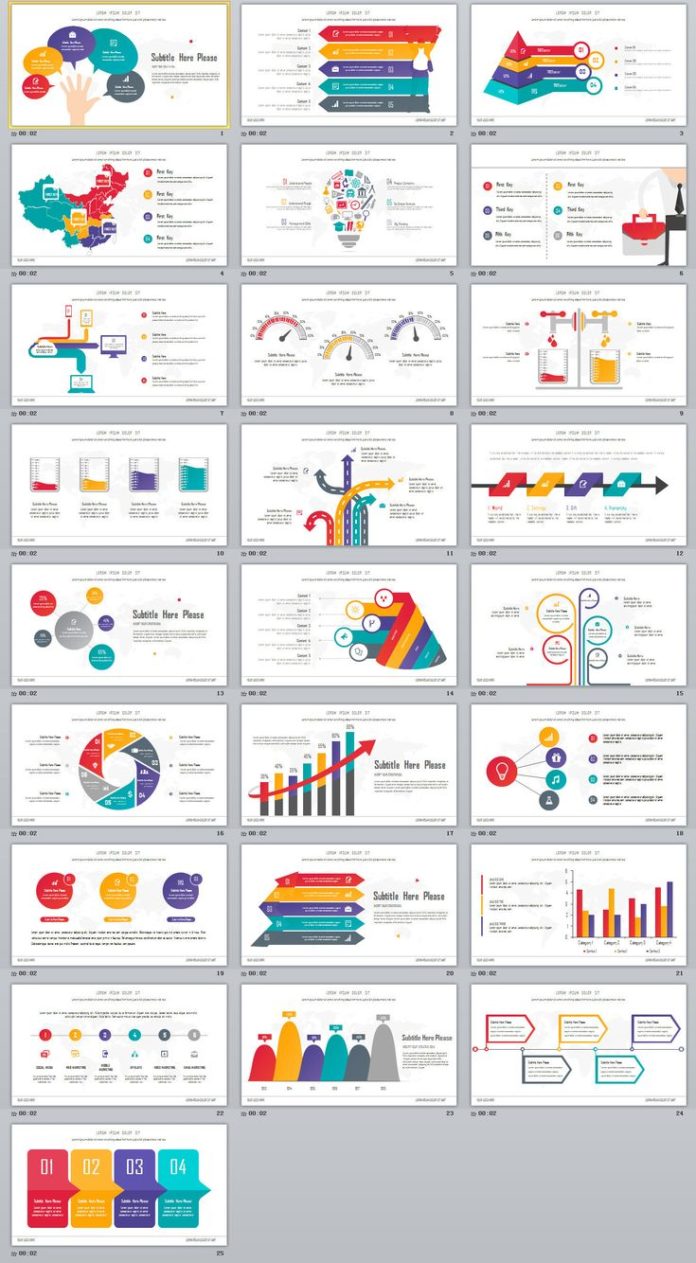 infographics powerpoint template free