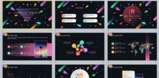 Business infographic : Business infographic : 25+ business colour Creative PowerPoint template #powerpoint #templates #present…