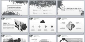 Business infographic : Business infographic : 31+ Business Report PowerPoint templates