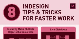 Business infographic : 8 InDesign Tips And Tricks For Faster Work #Infographic
