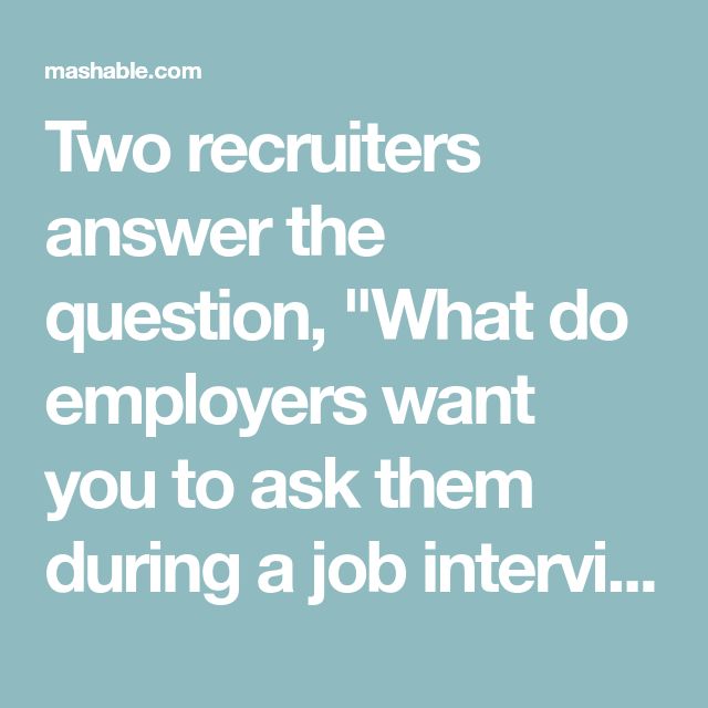 Management : Two recruiters answer the question, 