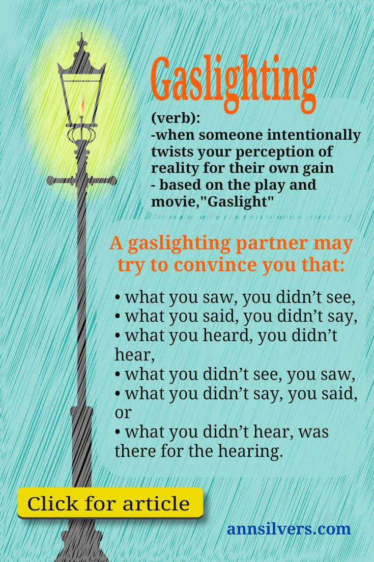 What is the term Gaslighting?