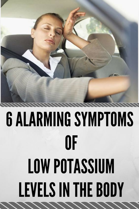 Fashion Infographic 6 Alarming Symptoms Of Low Potassium Levels In The Body