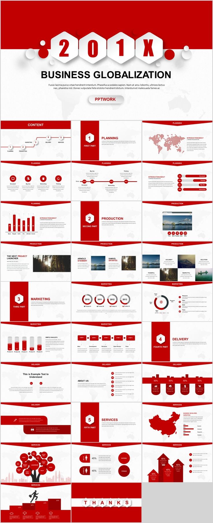 Business Infographic 30 Red Creative Business Report Powerpoint Template Powerpoint Templates Pr Infographicnow Com Your Number One Source For Daily Infographics Visual Creativity