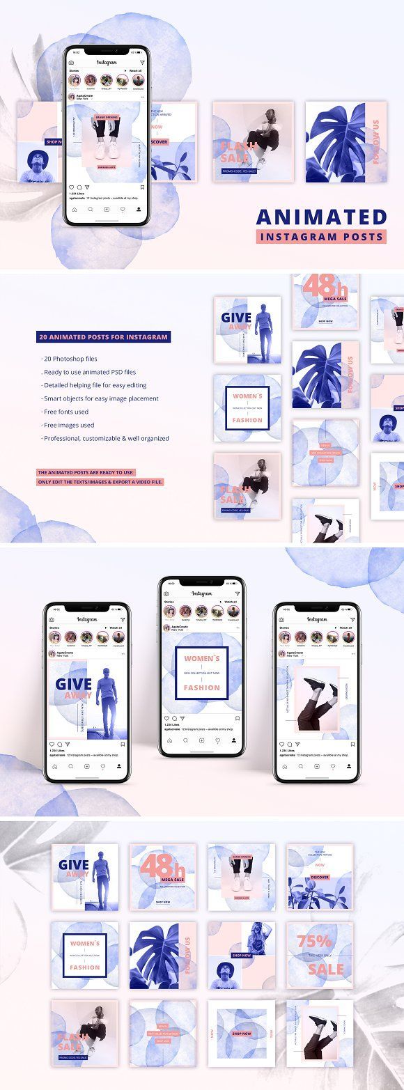 instagram infographic template