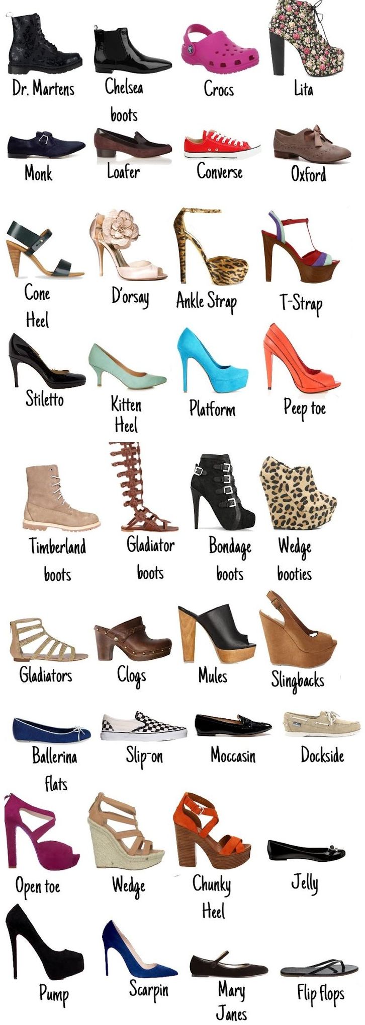 Fashion infographic : What Is Your Shoe Style? - InfographicNow.com ...