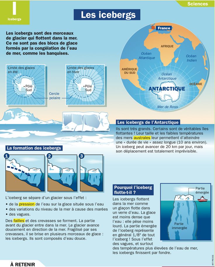 Science infographic - Les icebergs - InfographicNow.com | Your Number ...
