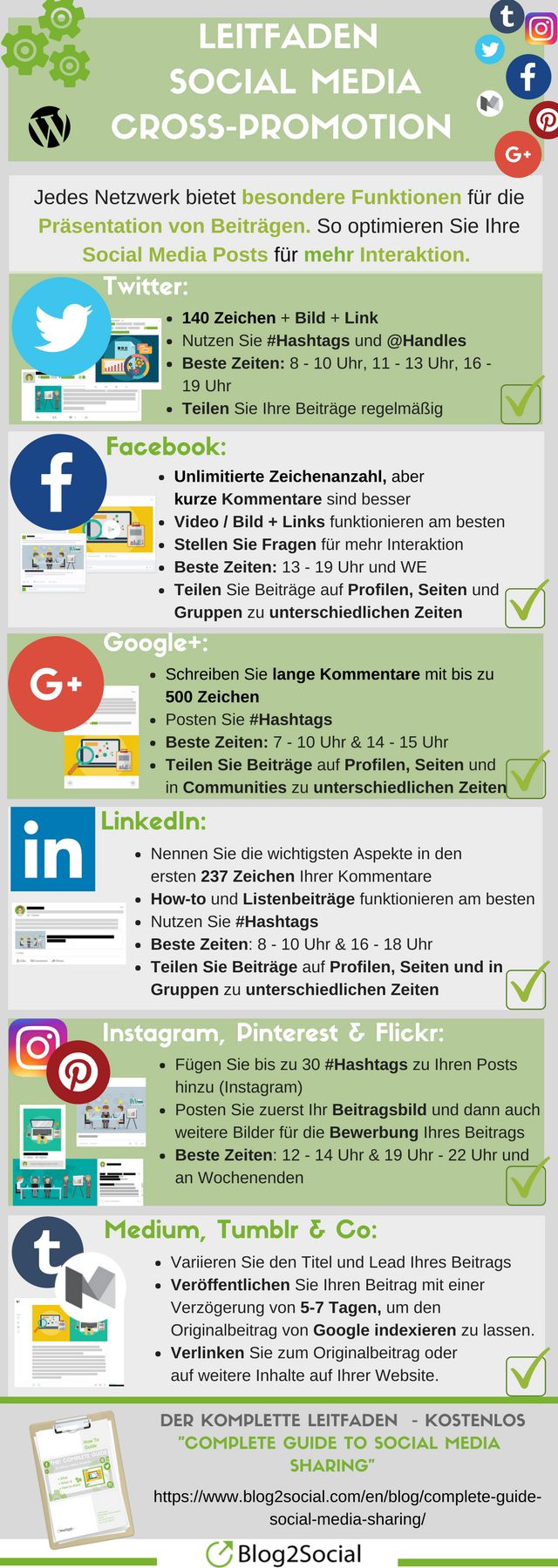 Social Media Infographic Guideline For Social Media Cross Promotion Infographicnow Com Your Number One Source For Daily Infographics Visual Creativity