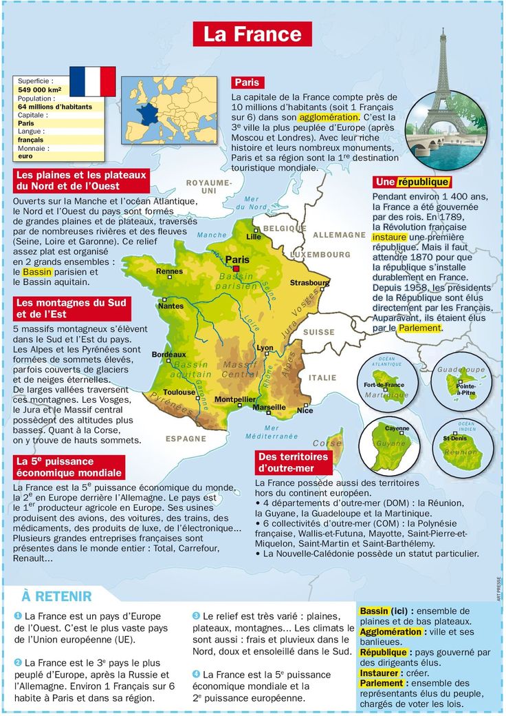 Educational Infographic La France Infographicnowcom