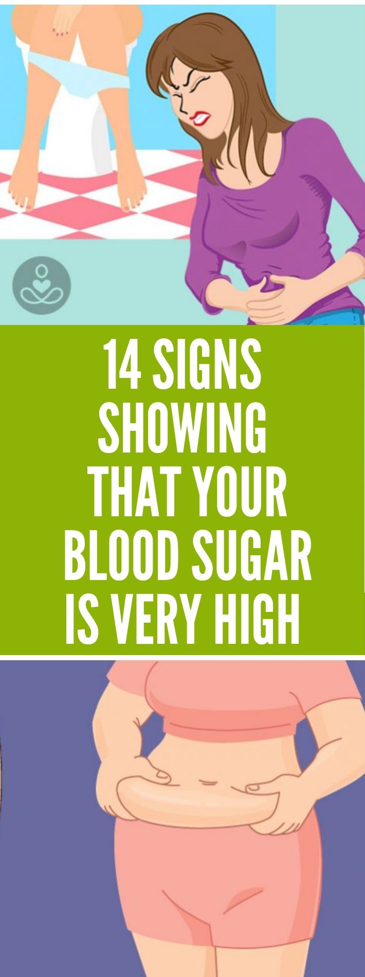 Healthcare Infographic Signs Showing That Your Blood Sugar Is Very High Infographicnow