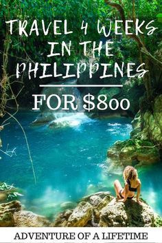Travel infographic - PHILIPPINES 4 WEEK TRAVEL ITINERARY ...