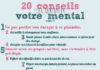 Business infographic : 20 conseils pour renforcer votre mental #business #entrepreneur #boost #devel…