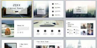 Business infographic : 27+ gray swot chart timeline PowerPoint template