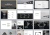 Business infographic : 30+ gray creative business design PowerPoint templates